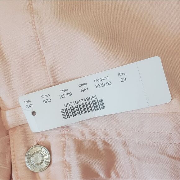 J. Crew Pink Straight Leg Pants - Picture 3 of 9